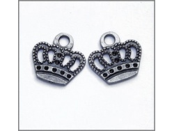 Decorative Crowns (antique silver colour) TB130